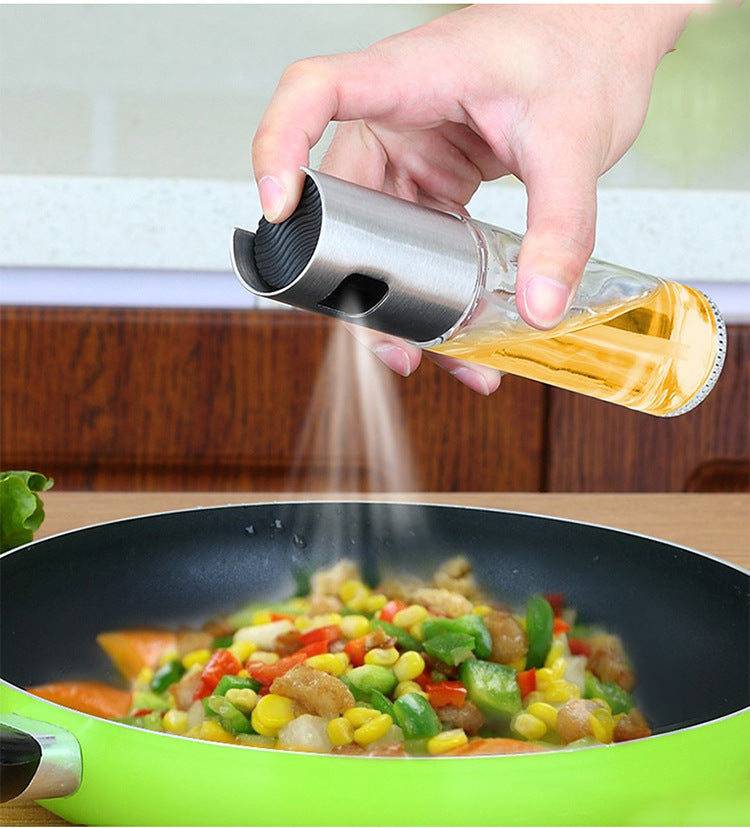 Kitchen Oil Vinegar Spray Bottle